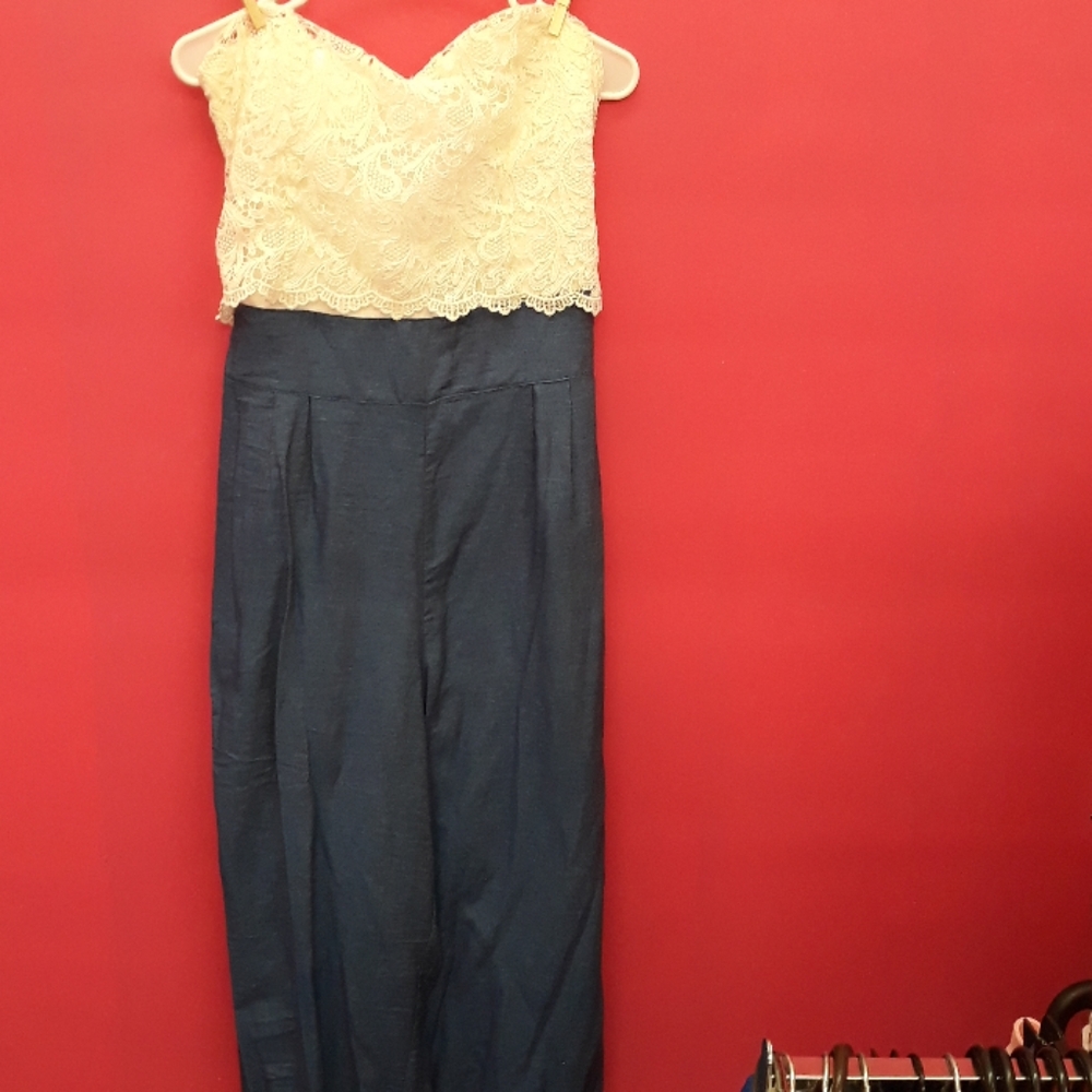 blue Jean jumpsuit